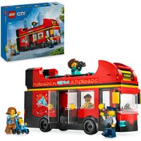 LEGO City 60407 Toeristische rode dubbeldekker