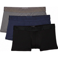 Calvin Klein lage taille trunks, 3 stuks FZ7 - zwart, blauwschaduw, grijsblauw - heren, maat L