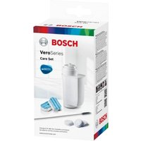 Bosch onderhoudsset voor koffiemachines TCZ8004A, 10 reinigingstabletten, 3 ontkalkingstabletten, 1 BRITA-waterfilter, reinigingsborstel voor melkslang, voor Vero volautomatische koffiemachines en volautomatische inbouwkoffiemachines