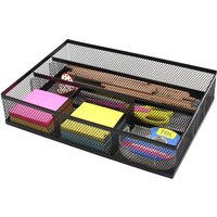 Senhoglb Mesh Drawer Organiser Tray,Black, New Year Sale , Top gift picks