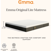 Emma Original Lite Double Mattress Medium Firm
