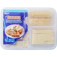 7FRESH Private Chef Assortiment van sojaproducten 500 g (bevroren tofu + tofuvel + tofu-bollen + tofu-rollen)