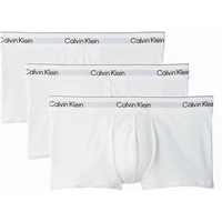 Calvin Klein 3-pack lage trunks - Icon cotton stretch - wit 4XL