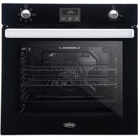 Belling BEL BI602FP Single Electric Built-In Oven, Black, A Rated