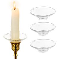 Joybuy Aktion 95% Rabatt auf 3 transparente Kerzenringe für Stumpen