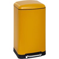 5five Metalen Prullenbak Ariane - Geel, 30L