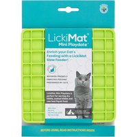 LickiMat Mini Playdate Cat Slow Feeder Green