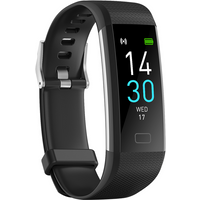 FITTEK Smart Watch24/7 Health Monitoring, 50-Day Battery, 16 Sports Modes & Smart Daily Functions, Black, S5