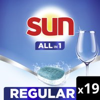 Sun vaatwastabletten all-in-1 normaal 19 stuks
