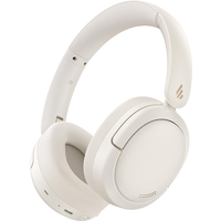 Edifier W800BT Pro Hybrid Active Noise Cancelling Headphones - Hi-Res Audio - AI Call Noise Cancellation - 45H Playtime - Fast Charging - Foldable - Wireless Over-Ear Bluetooth 5.4 Headphones - Ivory