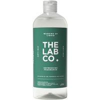 The Lab Co. Antibacterial Washing Up Dishwashing Liquid | Tough on Grease Dish Soap | Gentle on Hands | Non-Toxic, EDC-Free, Plant-Based Formula | 750ml | Refreshing Scent Lime Peppermint & Cucumber