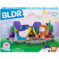 BLDR Squishmallows 246pc Camping Adventure Building Set with Cam & Benny Figures