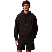 Calvin Klein Jeans Men Relaxed Monogram Hoodie - Black