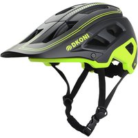 DKONI HS-062 Adult Mountain Cycling Helmet Black/Yellow L 56-61cm
