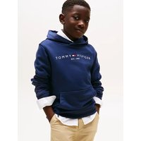 Tommy Hilfiger essentiële hoodie voor kinderen genderinclusief schemering navyblauw 92