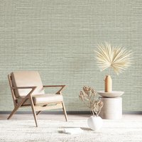 Murgall geweven gras plak-en-klaar behang groen 44x305cm 1 rol