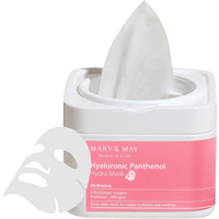 MARY&MAY Hyaluronzuur Panthenol Hydra Masker 30 Stuks/400 g