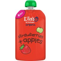 Ella's Kitchen 4+ maanden Aardbei + Appels 120 g