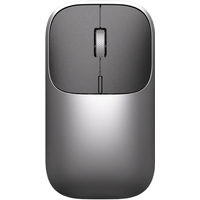 Ochama JZ001 Dual-Mode Wireless Mouse Bluetooth 5.0 and 2.4GHz, Adjustable DPI, Metallic Grey/Silver White