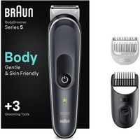 Braun BodyGroomer 5 BG5350 lichaamstrimmer - waterdicht ontwerp - dubbelzijdige kop - lange batterijlevensduur