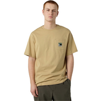 The North Face heren-T-shirts NF0A8E3M kaki steen S