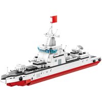 WANGE Type 055 destroyer 364 Pcs Building Blocks Set for Hobby Builders