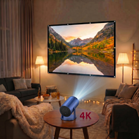 Big Screen Entertainment Bundel-XBJ Draagbare Blauwe Projector+100 inch Projectiescherm