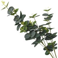 Candlelight Artificial Eucalyptus Leaf Stem Green 85cm