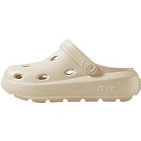PUXI Cheese Clogs Ivory White Size 42-43 Unisex Minimalist Fashion