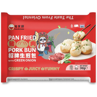 SIJIA Kitchen gebakken broodjes met varkensvlees 240 g/6 stuks varkensvlees