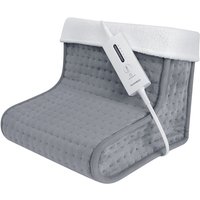 RUIANBAO Super Soft Flannel Fabric, 30*30*26CM, 1-5 Temperature Settings, 90min Auto Shut-off, Fast Heating, Removable Inner for Machine Wash, 3D Heating Foot Warmer
