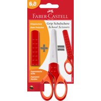 Faber-Castell Grip School Scissors Red