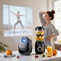 【Comfort Combo na het werk】 Bear multifunctionele blender & Dangbei N2 compacte projector in zakformaat
