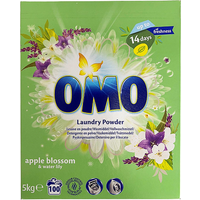 Omo Waspoeder Appelbloesem & Waterlelie - 100 wasbeurten - 5kg