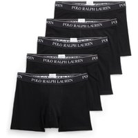 Ralph Lauren Classic Stretch Cotton Trunk 5-Pack - Black