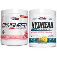EHP Labs OxyShred Juicy Watermelon + Hydreau Fijian Pineapple Hydration Bundle