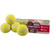 Rosewood Assorted Mini Tennis Balls for Dogs Pack of 5
