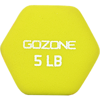 5LB NEOPREEN HEX DUMBBELLEN