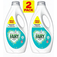 Fairy Liquid Laundry Detergent, Non Bio, Sensitive Skin, 43 Washes, 1.333l (2 Pack)