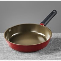 COOKER KING koekenpan met antiaanbaklaag 28 cm, keramische coating met titanium, PFOA- en PTFE-vrij, inductiegeschikt(No Lid)