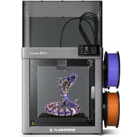 FLASHFORGE Creator 5 Pro 4-Toolheads Enclosed Multi-Color 3D Printer, CoreXY 600mm/s High-Speed, 320°C Extruder Temp, Print Size 256x256x256mm