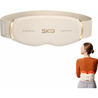 SKG GS500 onderrugmassageapparaat voor verlichting van onderrugpijn, diepe massage 3,0, roodlicht-warmtemoxibustie, slank en draagbaar, cadeau voor geliefde