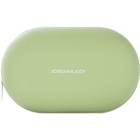 JORDAN&JUDY Silicone Wash Bag, Portable Large-Capacity Waterproof Storage Bag, Green