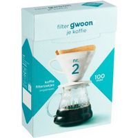 G'woon koffiefilterzakjes - 100 stuks