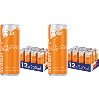 Red Bull Abrikoos-Aardbei Energiedrank - 12 x 250 ml x2