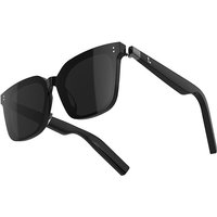 LAWAKEN AI Chat City Shade Sunglasses AI Smart Audio Glasses, 128 Languages Real-Time Translation, AI Note for Meeting Summary, AI agent of ChatGPT Gemini Claude, Waterproof, Lightweight, Long battery, Prescription Lenses, UV Protection, 5.3 Bluetooth, Hands-Free Wearable, Open-Ear Music & Calls, for ios android, for Lifestyle