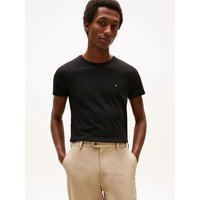 Tommy Hilfiger core stretch slim C-neck heren-T-shirt XL zwart