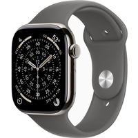 Apple Watch Series 11 GPS + mobiel netwerk 42 mm, naturel titanium