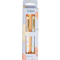 RHS Lillies & Roses Ballpoint Pen Set, Pack of 2