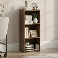 Vida Designs Oxford 3 Tier Cube Bookcase, Walnut